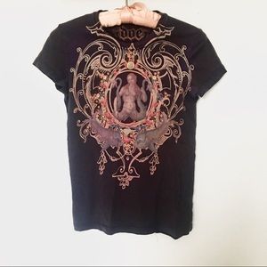 Vintage 90s Y2K Mermaid Graphic Print T Shirt
